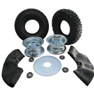 5″ Tri-Star Wheel Package – Universal Tire – 60 Tooth Sprocket