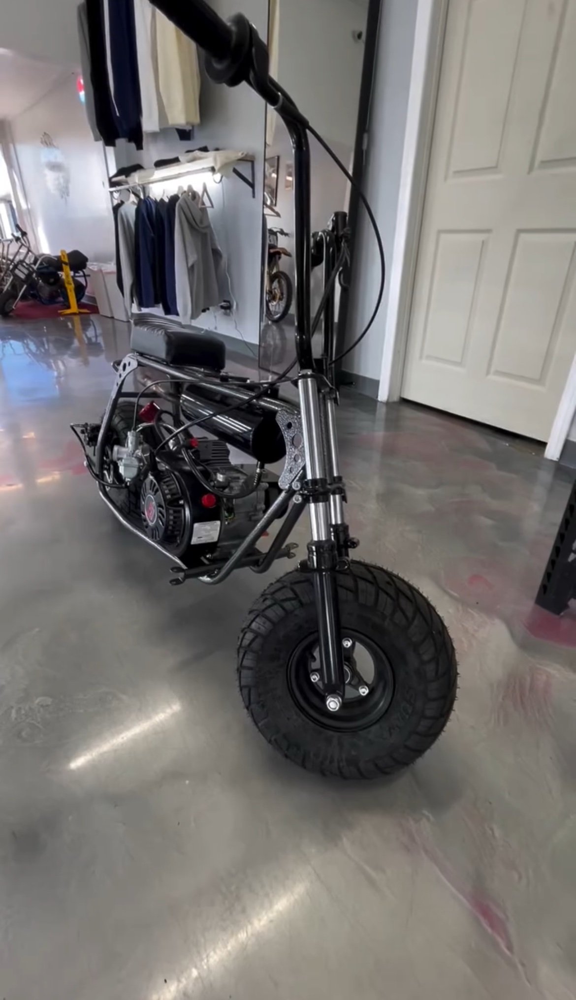 🏍️ Volts Street Beast Mini Bike – Blacked Out Edition