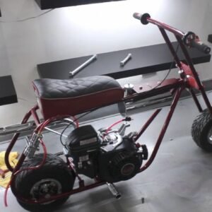 VoltsMinibikes Crimson Street Edition – Style Meets Power